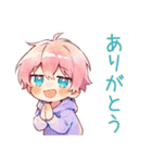 二度寝なジト目パーカーくん★（個別スタンプ：22）