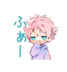二度寝なジト目パーカーくん★（個別スタンプ：26）