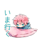 二度寝なジト目パーカーくん★（個別スタンプ：28）