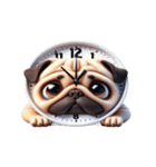 パグかわいさ爆発（個別スタンプ：3）