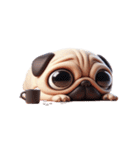 パグかわいさ爆発（個別スタンプ：22）