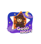 ハロウィン魔女ゆかりんスタンプ（個別スタンプ：6）