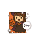 ハロウィン魔女ゆかりんスタンプ（個別スタンプ：13）