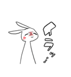 やってられねーうさぎྀི（個別スタンプ：5）
