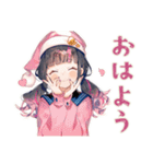 制服の女の子★秋のメッセージ（個別スタンプ：33）