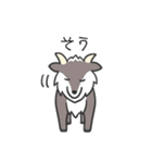 あいづち カモシカさん（個別スタンプ：9）