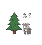 あいづち カモシカさん（個別スタンプ：25）