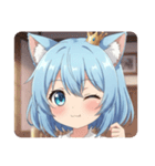 アリサのショートカットスタンプ（個別スタンプ：27）