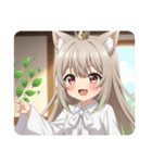リーフみなみちゃんスタンプ（個別スタンプ：17）