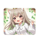 リーフみなみちゃんスタンプ（個別スタンプ：18）
