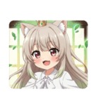 リーフみなみちゃんスタンプ（個別スタンプ：19）