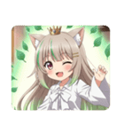 リーフみなみちゃんスタンプ（個別スタンプ：26）