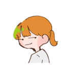 手描きゆるポップ女子（個別スタンプ：26）