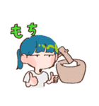手描きゆるポップ女子（個別スタンプ：28）