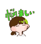 手描きゆるポップ女子（個別スタンプ：31）