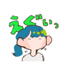 手描きゆるポップ女子（個別スタンプ：32）