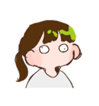 手描きゆるポップ女子（個別スタンプ：39）