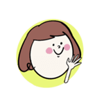 ラビットと女の子（個別スタンプ：8）