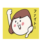 ラビットと女の子（個別スタンプ：19）