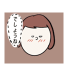 ラビットと女の子（個別スタンプ：28）