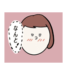 ラビットと女の子（個別スタンプ：29）