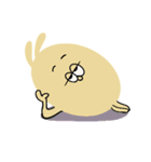 ラビットと女の子（個別スタンプ：34）