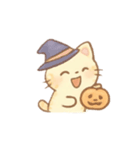 ハッピーハロウィンにゃ（個別スタンプ：1）