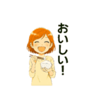 ずっと使える女の子の日常シーン（個別スタンプ：23）
