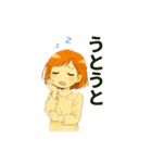 ずっと使える女の子の日常シーン（個別スタンプ：28）