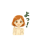 ずっと使える女の子の日常シーン（個別スタンプ：37）