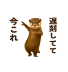 踊る！今これカワウソ（個別スタンプ：4）