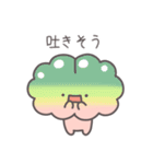【脳】頭痛持ち専用スタンプ（個別スタンプ：14）