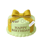 メッセージが書き込める♥誕生日ケーキ 改（個別スタンプ：10）