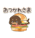 【犬の日】愛犬♡ダックスフンド★ご挨拶（個別スタンプ：14）