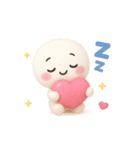 ▶︎【るるものやさしいじかん♡】ハート①（個別スタンプ：24）