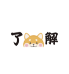 ちいさな柴犬＊毎日つかえる」（個別スタンプ：8）