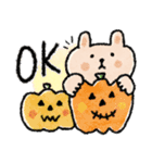 毎日使えるうさぎ♡ネコ♡秋（個別スタンプ：4）