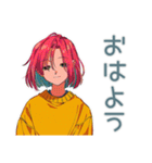 クールなお姉さん★業務連絡（個別スタンプ：2）