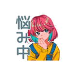 クールなお姉さん★業務連絡（個別スタンプ：11）