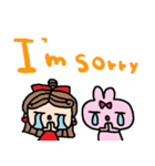 (nenerin日常会話スタンプ383英語気遣い)（個別スタンプ：24）