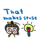 (nenerin日常会話スタンプ383英語気遣い)（個別スタンプ：37）