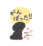 やさしいトイプードル『秋』（個別スタンプ：16）