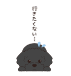やさしいトイプードル『秋』（個別スタンプ：23）