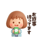 【動く】ずっと使える♡ぶちゃこの日常（個別スタンプ：9）