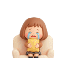 【動く】ずっと使える♡ぶちゃこの日常（個別スタンプ：22）