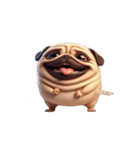 崩壊パグが超おもしろい,（個別スタンプ：29）