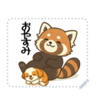 レッサーパンダ（特別）メッセージスタンプ（個別スタンプ：16）
