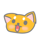 柴犬の可愛いすぎるスタンプ（個別スタンプ：3）