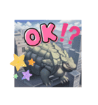 お出まし大怪獣 恐竜タイプ2（個別スタンプ：17）