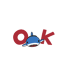 関西弁のええサメ、"ちいサメ"シャーくん！（個別スタンプ：4）